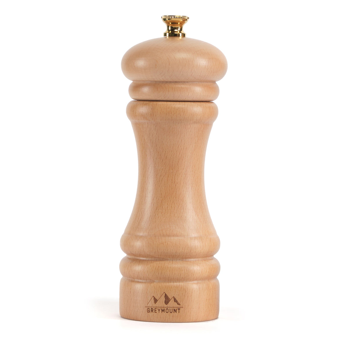 FUJI - Salzmühle (Natural Wood, 17 cm) - Greymount