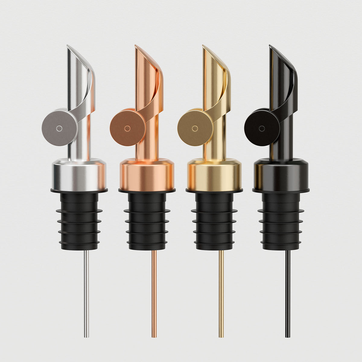 Flaschenausgießer Set - 2er Rose Gold - Greymount