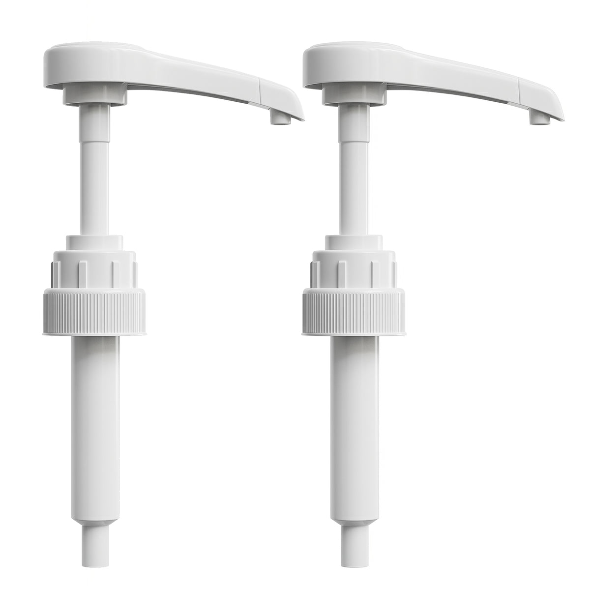 Sirup Spender Pumpen (2er Pack, Weiß)