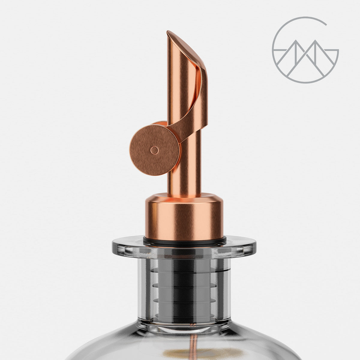 Flaschenausgießer Set - 4er Pack Rose Gold - Greymount