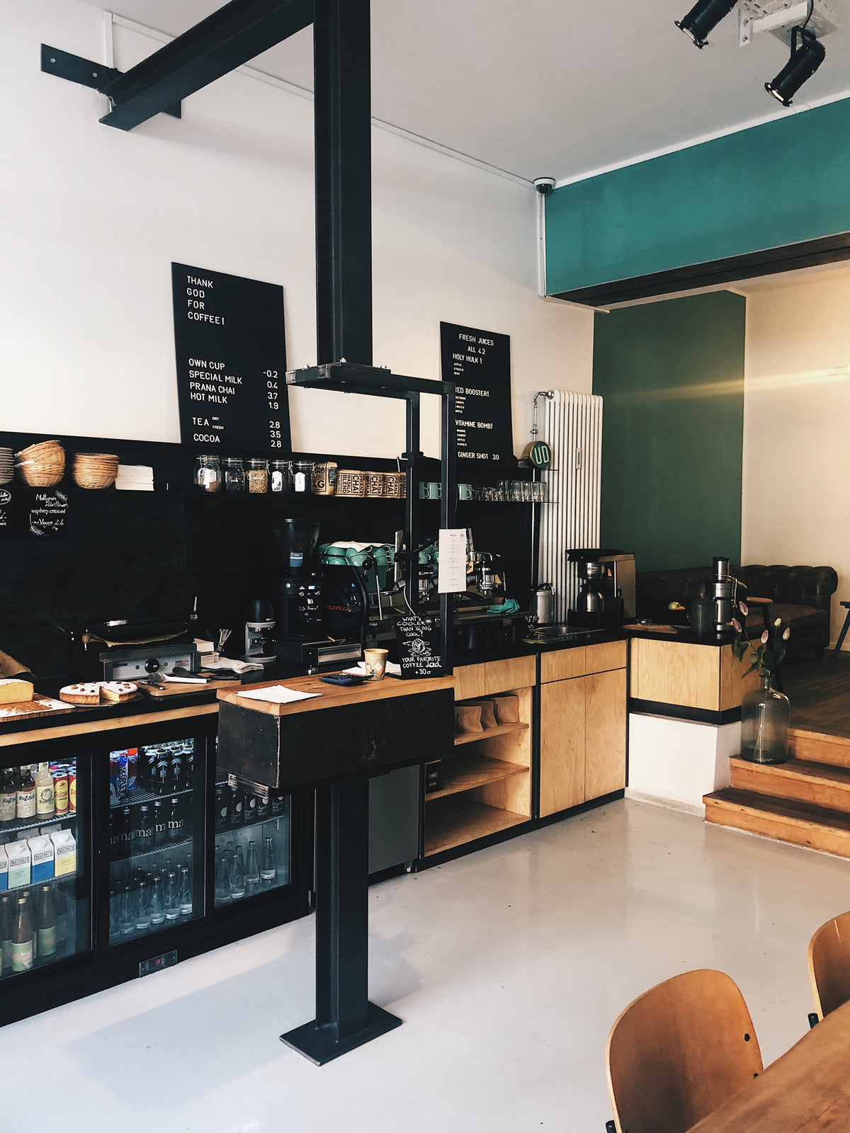 Selbstbedienungs-Kaffeeshop