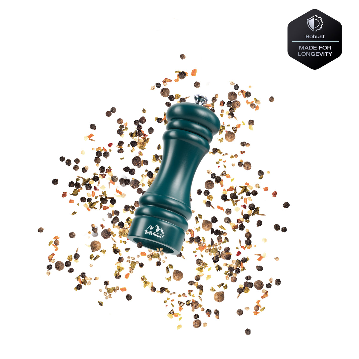 FUJI - Pfeffermühle (Midnight Green, 17 cm) - Greymount